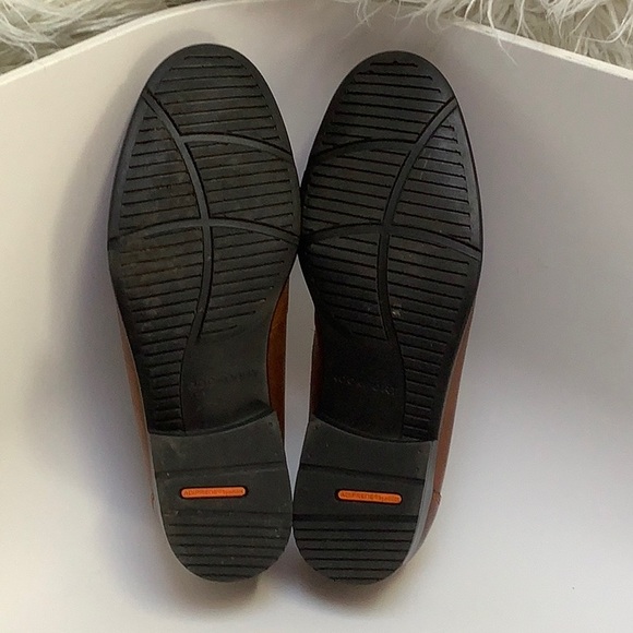 Rockport Walkability Men's Classic Brown Loafers Size 10 With ADIPRENE by Adidas - Picture 9 of 16